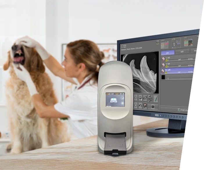 Divario CR-F Dental Premium CR Röntgensystem für Veterinäre