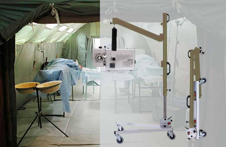 Stative-Trolley-stands-cassette-holder-wall-brackets-Military-Medical-Services-2